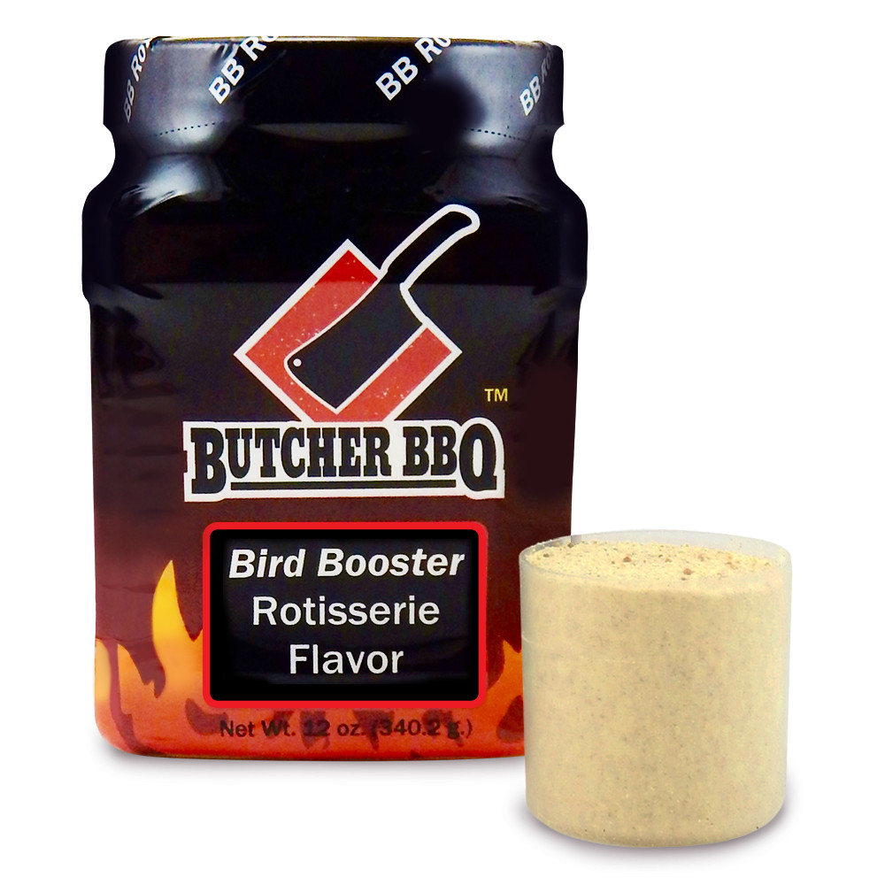 Butcher BBQ Barbecue Pitmasters Bird Booster ROTISSERIE Injection – 12 oz