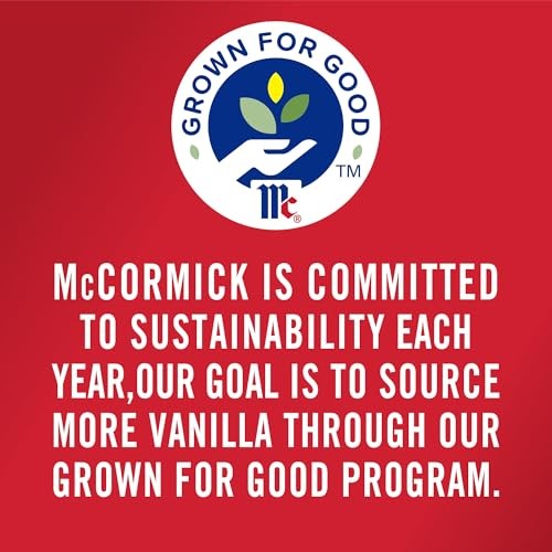 McCormick Vanilla Extract, Pure, Gluten Free, Non-GMO, 16 Fl Oz (Pack of 1)