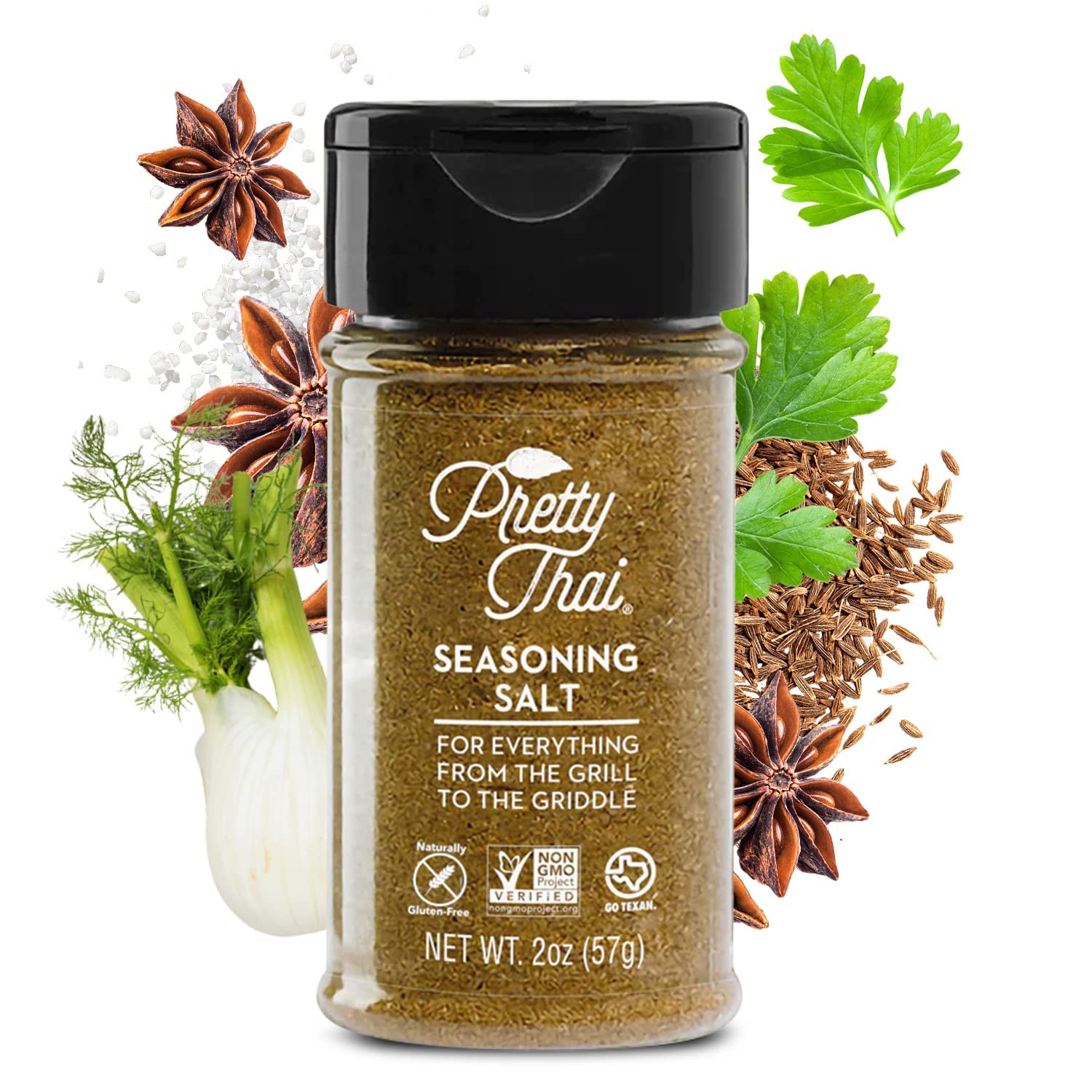 Seasoning Salt – 2oz I Low Sodium Seasoned Salt, All Purpose Seasoning for Th…