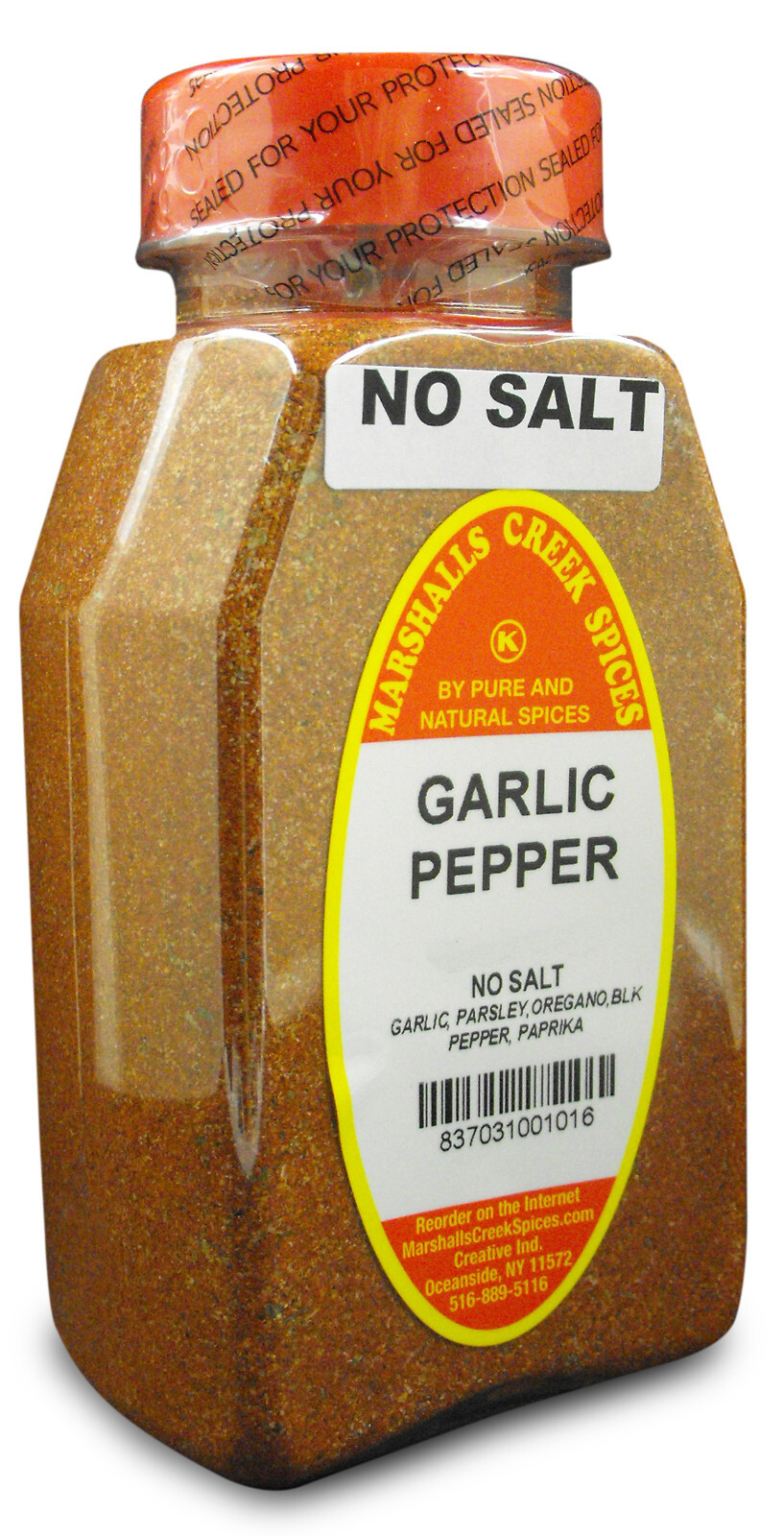 Marshalls Creek Spices GARLIC PEPPER BLEND NO SALT – Kosher