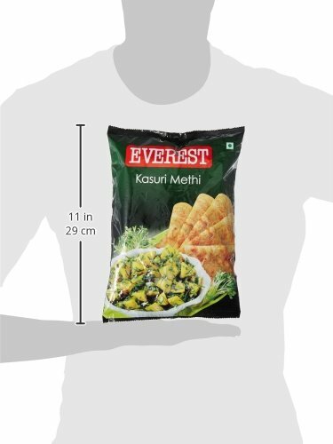 Everest KASURI METHI DRY FENUGREEK LEAVES 100 Gram/ FREE SHIP