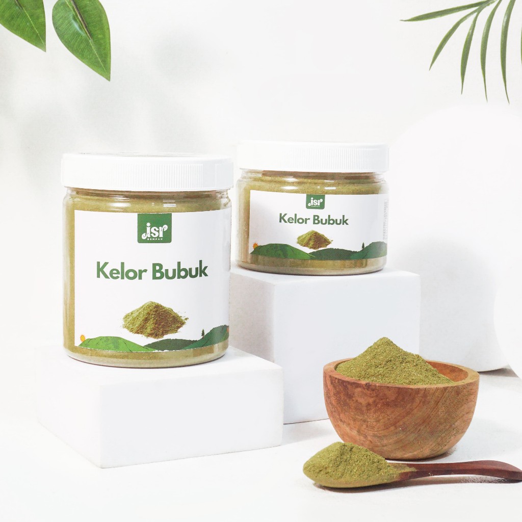 Moringa leaf powder 150g kelor herbal drink mix organic green aroma ritual