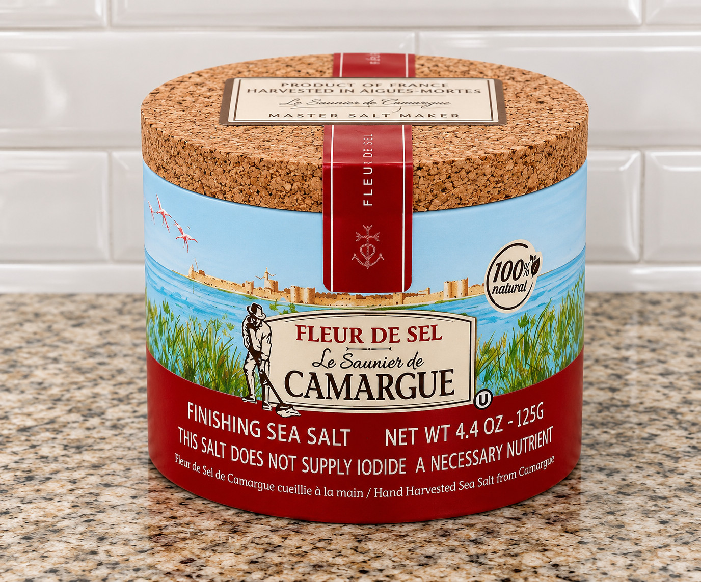Le Saunier De Camargue Fleur De Sel Premium Sea Salt From France 4.4oz