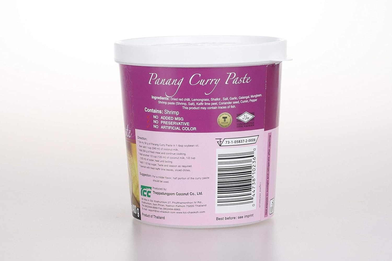 Panang Curry Paste, Authentic Thai Panang Curry Paste for Thai Curries & Othe…