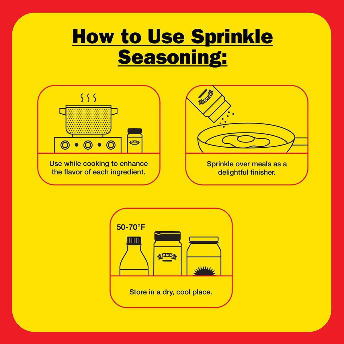 BRAGG Organic Sprinkle Herb and Spice Salt-Free Seasoning Blend, 1.5 oz (2 pack)