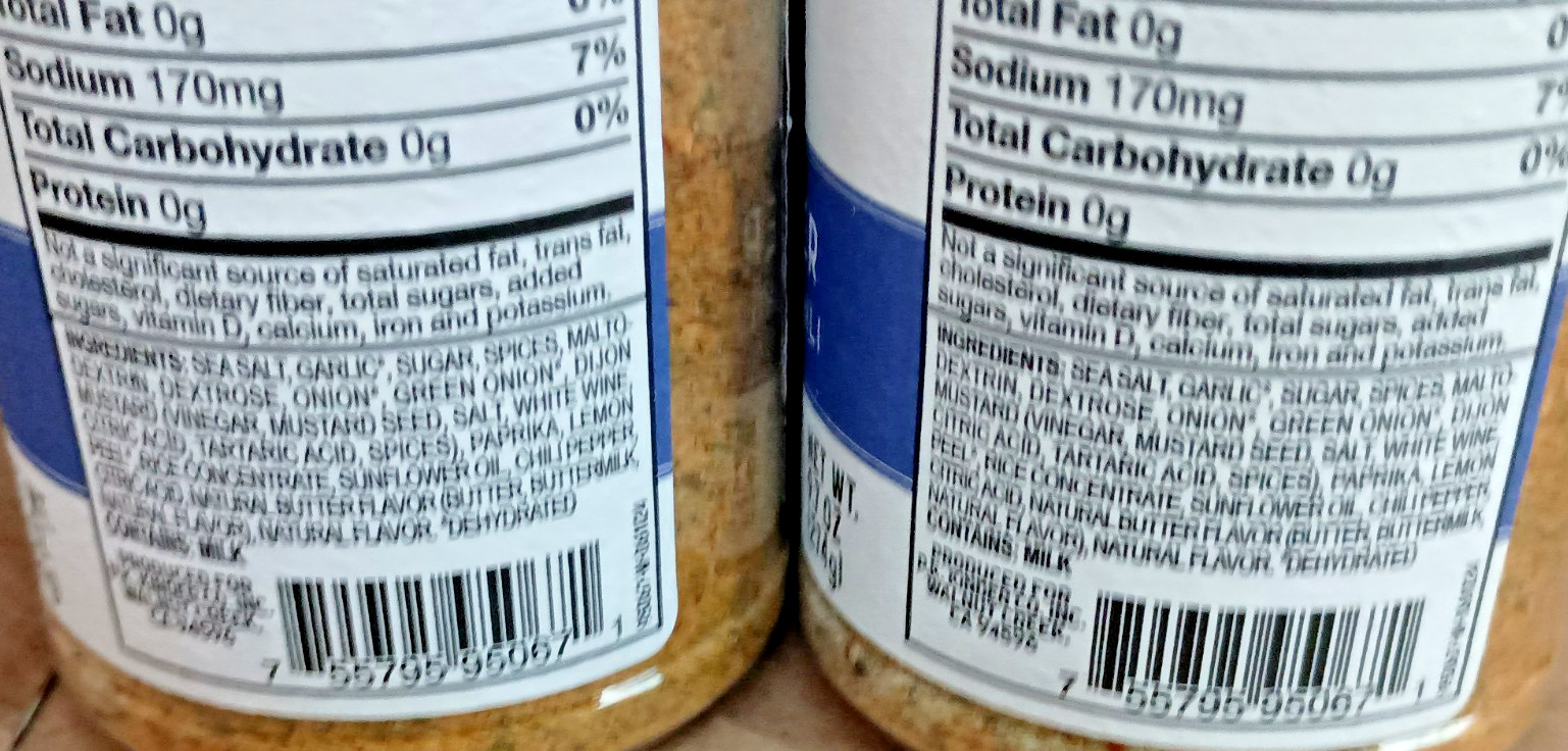 Kinder’s® Cowboy Butter Seasoning 9.7 oz (2 Pack) Garlic Dijon Chili Spice Mix
