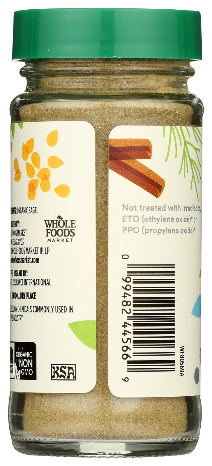 365 By WFM, Organic Sage, 1.23 Oz – 5 Count