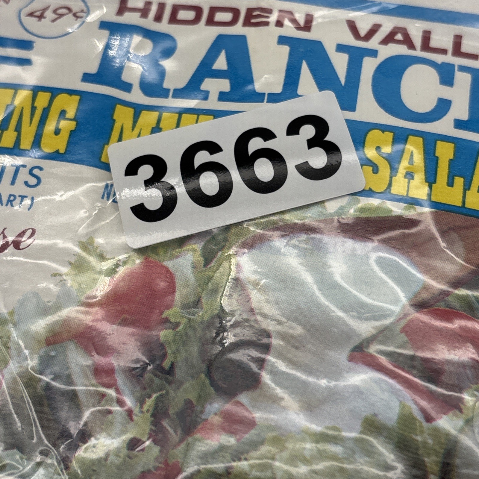 Vintage Hidden Valley Ranch dressing mix with Blue Cheese packet (3 Total)