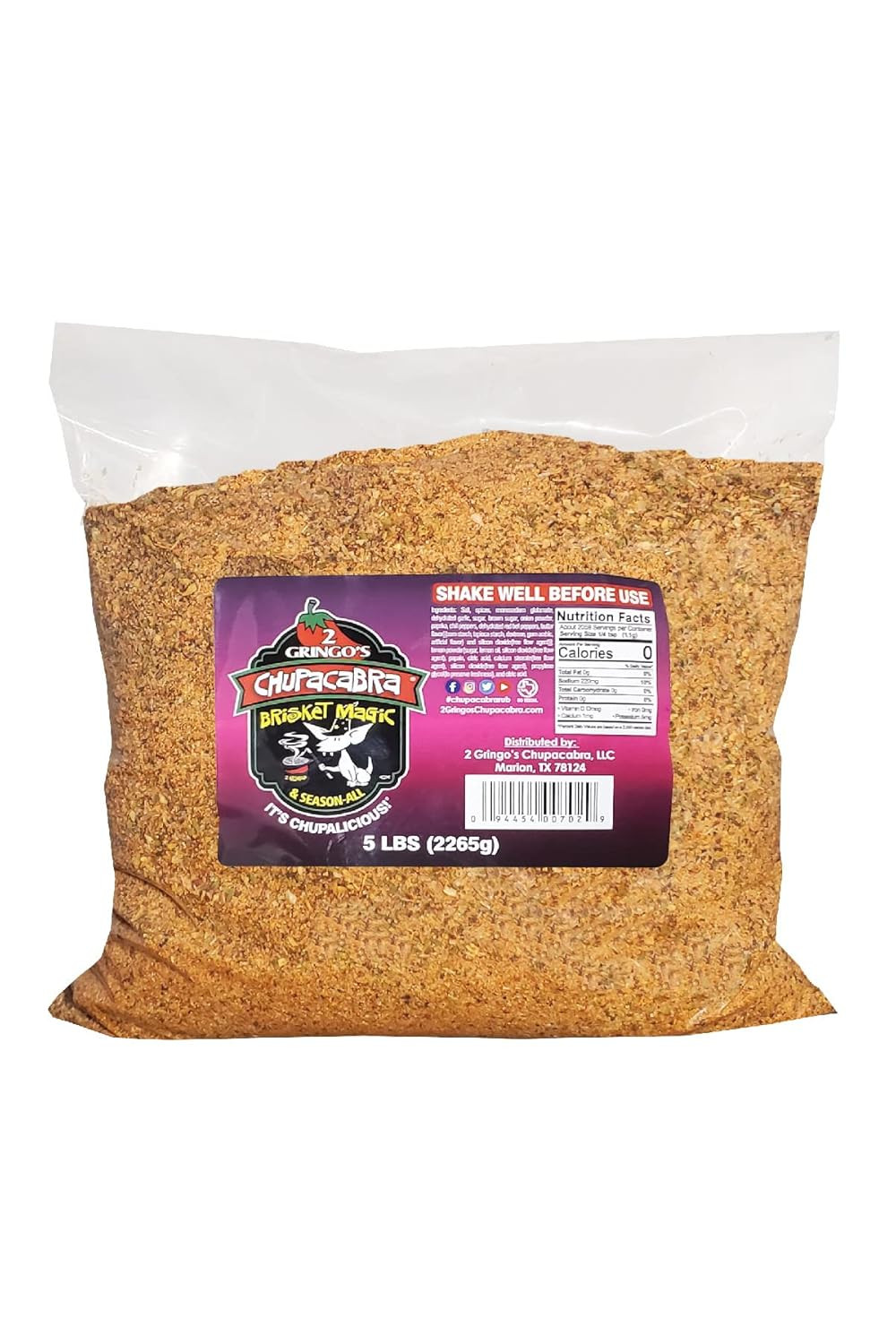 Brisket Magic Seasoning, 5 Lbs