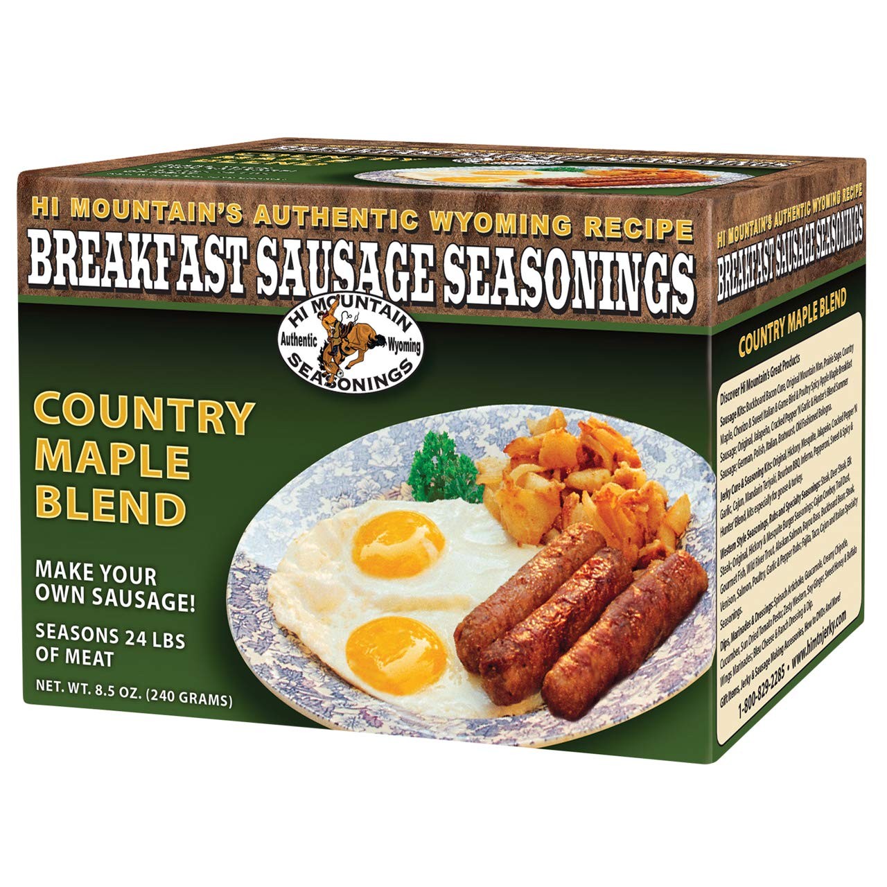 Breakfast Sausage Seasoning Mix | COUNTRY MAPLE | Make Homemade Sausage with …