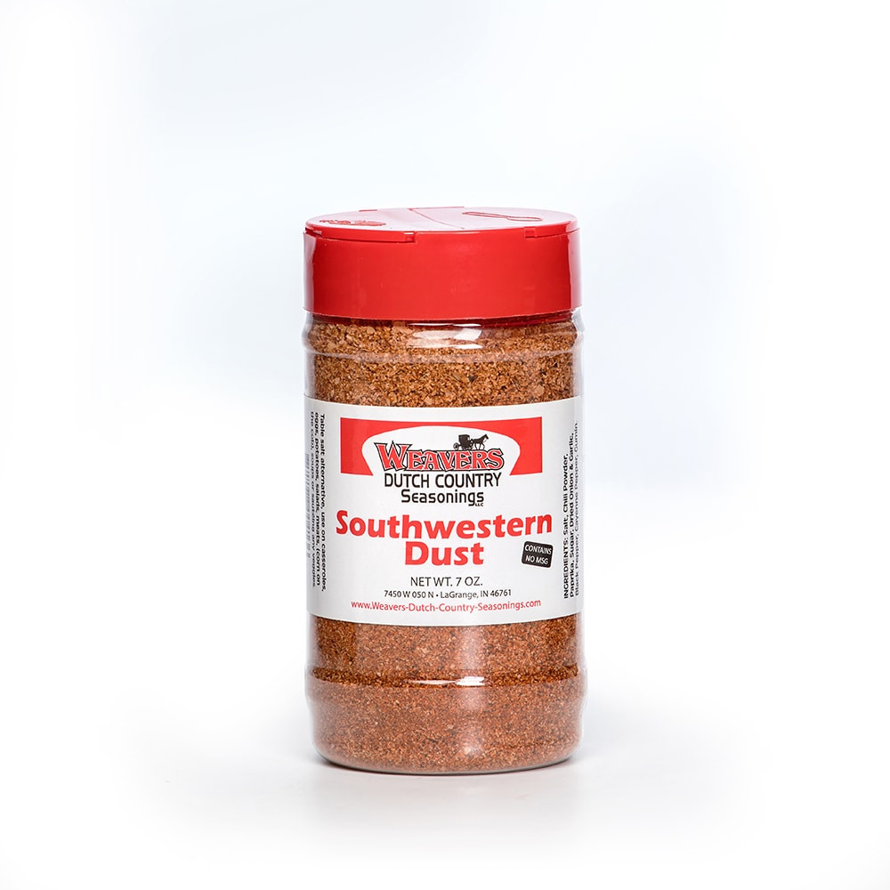 Weaver’s Dutch Country Meat Rub Flavor Seasoning Southwestern Dust 7 Oz