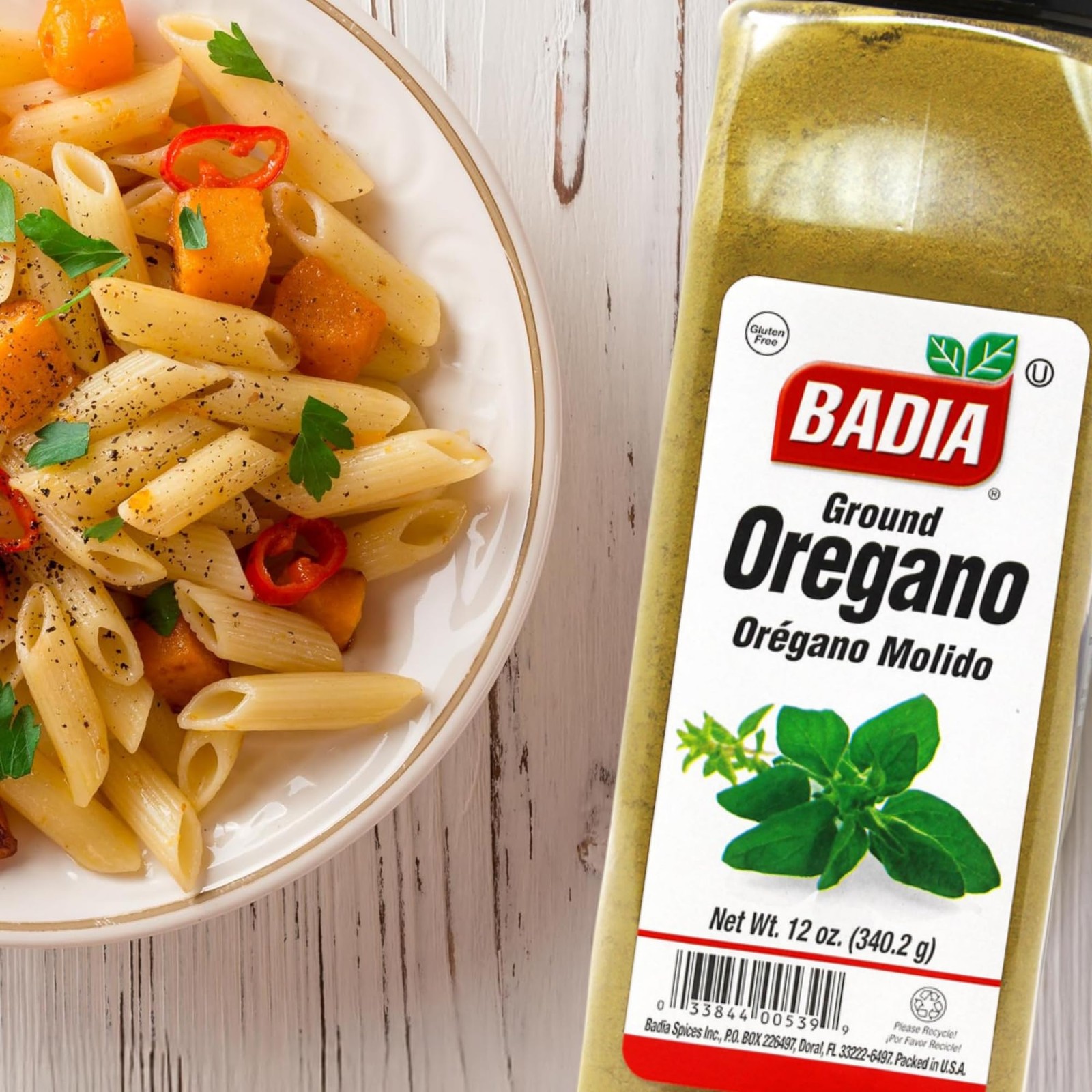 Badia Ground Oregano 12 oz – Aromatic and Earthy Mediterranean Herb