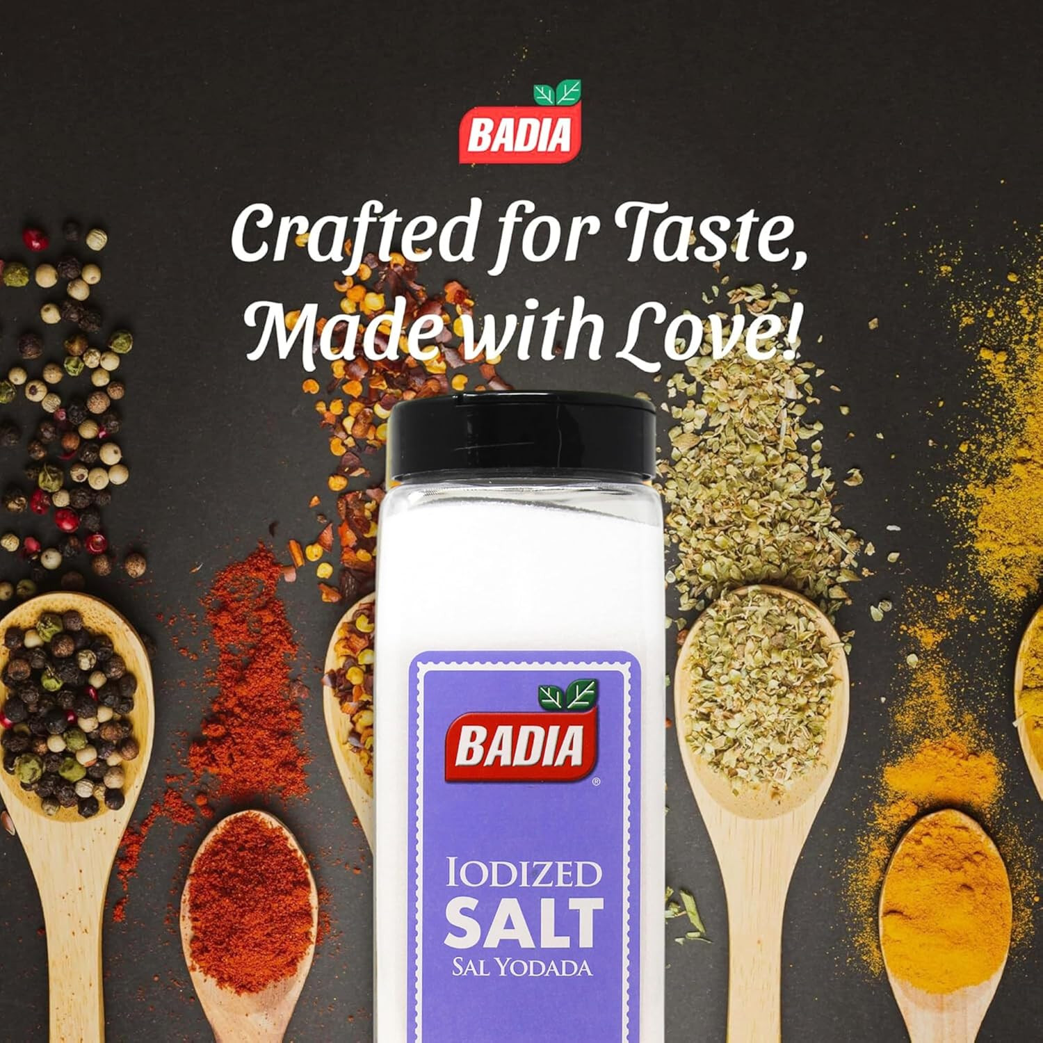 Iodized Salt, 40 Oz – Essential Kitchen Salt for Cooking, Baking, and Everyday S