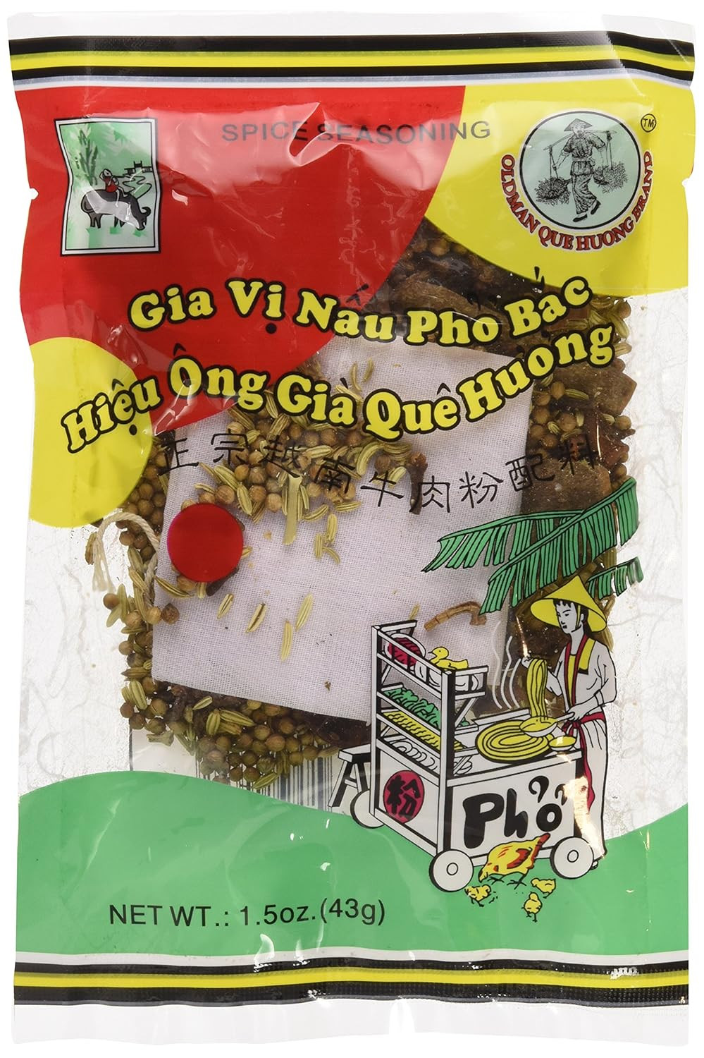 Pho Bac Spice Seasoning (3 Packs)- Gia Vi Pho Bac
