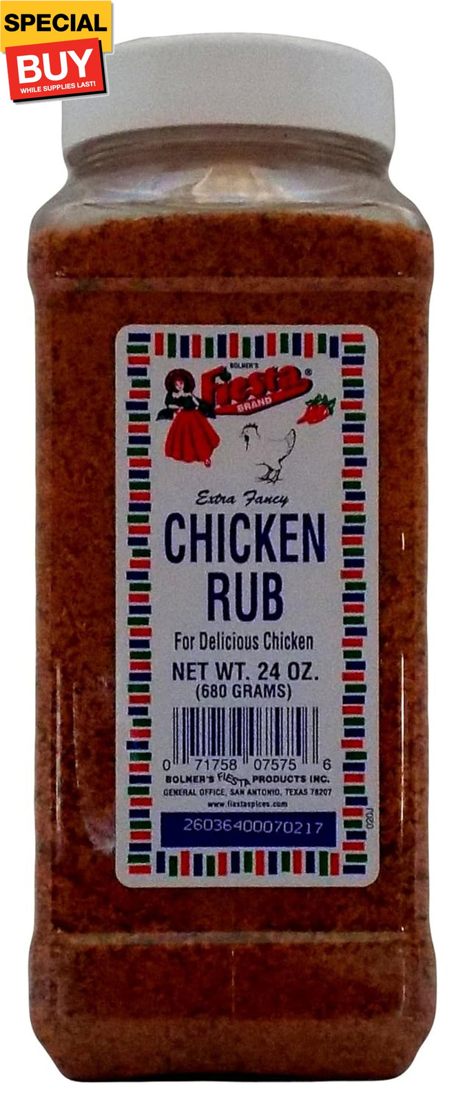 Extra Fancy Chicken Rub, 24 Oz.
