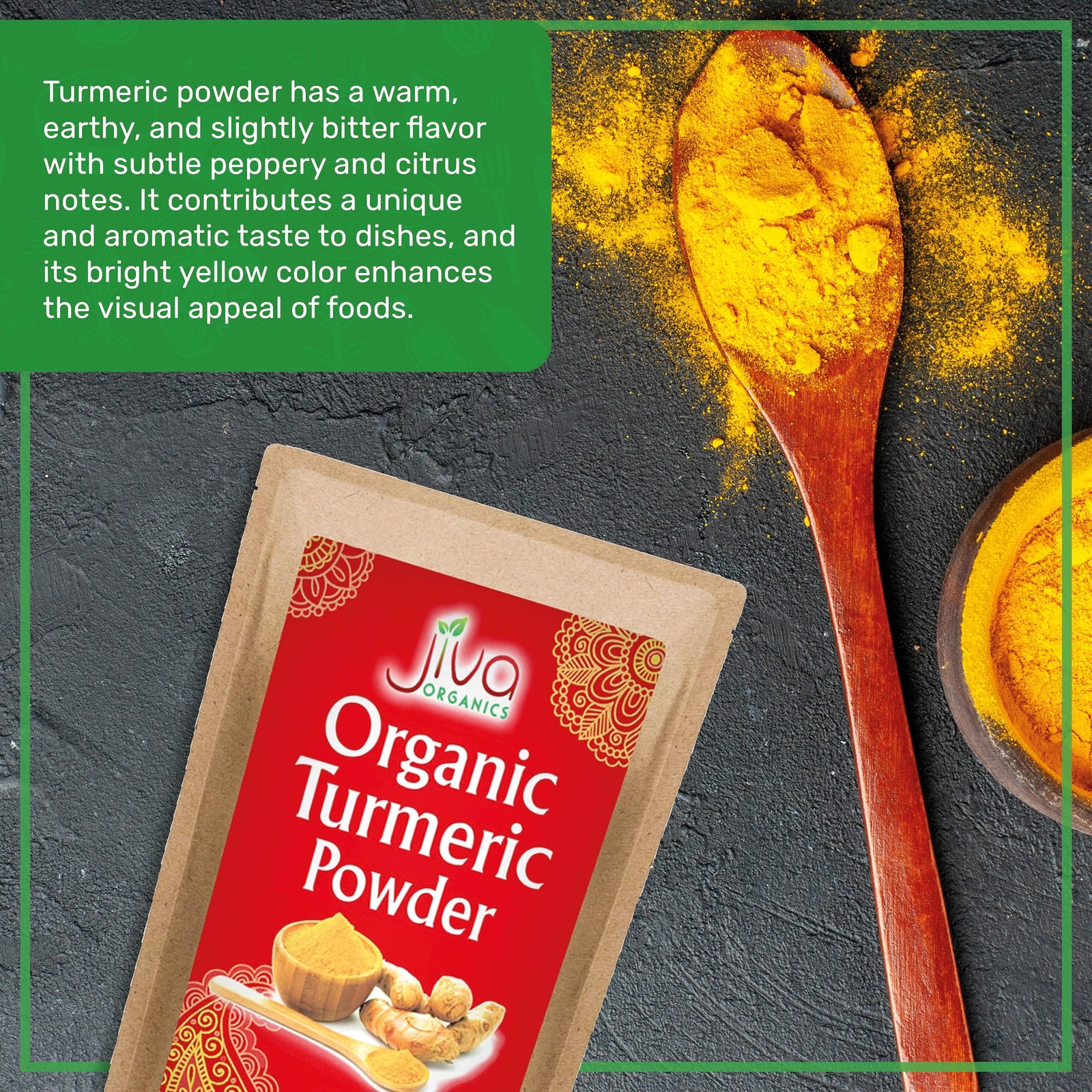 Organic Turmeric Powder by – 100% Raw with Curcumin – Lab Tested & Reports Av…
