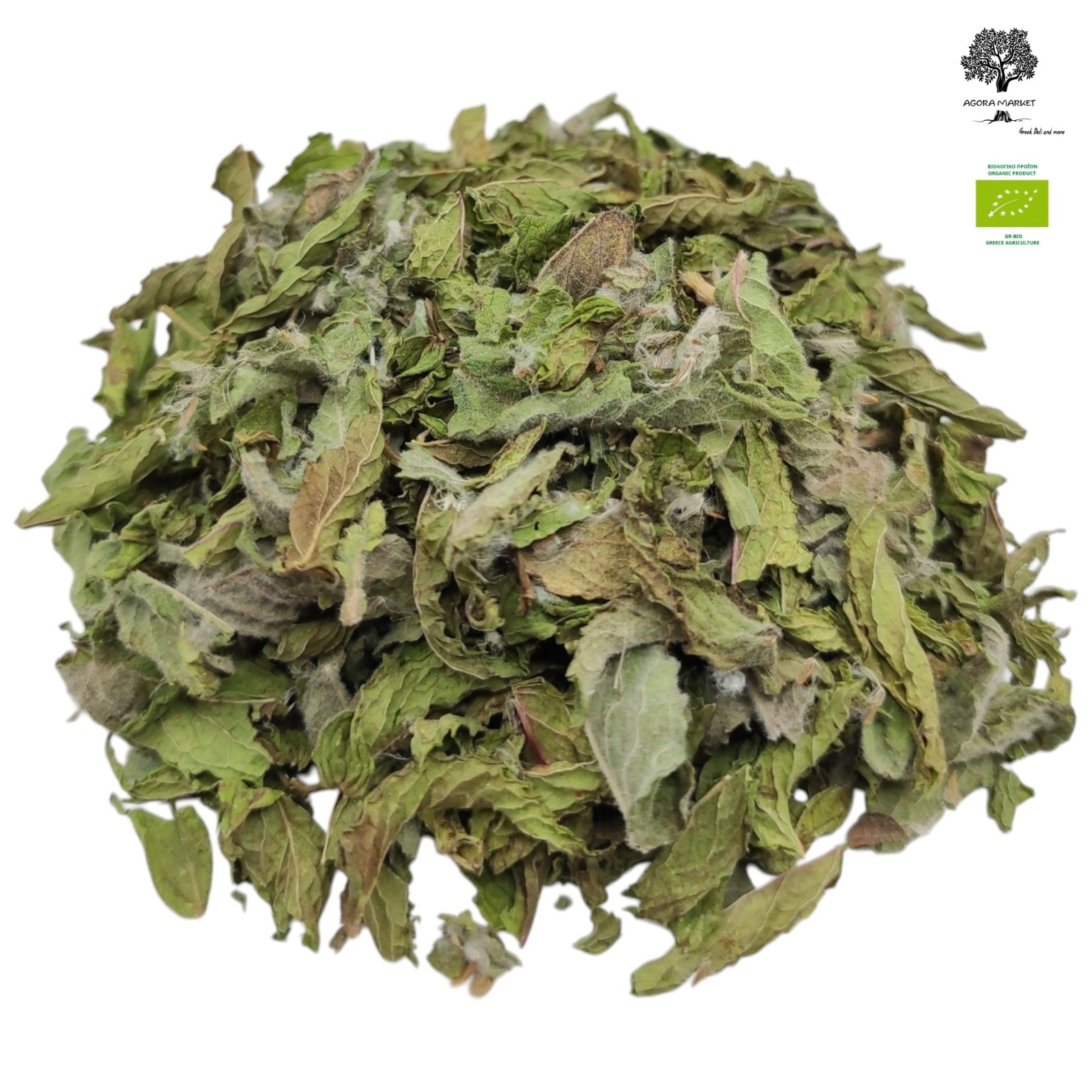 Certified Organic Greek Dried Peppermint Whole Leaves 85 – 1.95Kg Harvest 2026