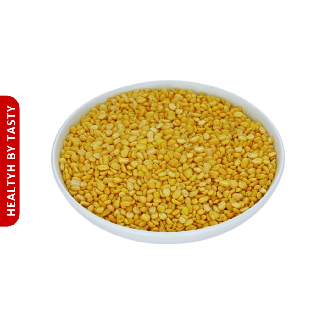 Organic Split Mung Beans 200g Peeled Green Gram For Cooking Pantry Dried Plant