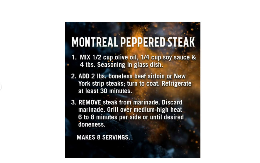 McCormick Grill Mates Montreal Steak Seasoning, 29 oz.