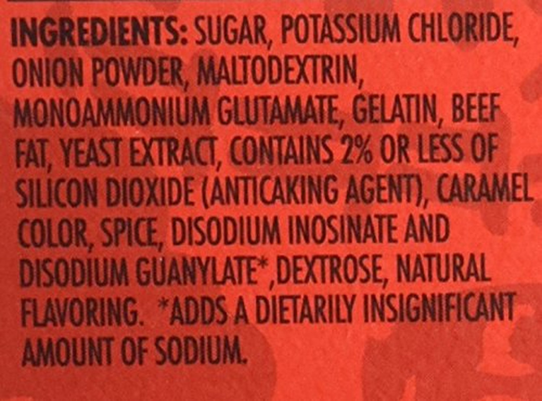 Herb Ox Beef Bouillon Sodium Free 50 Packets