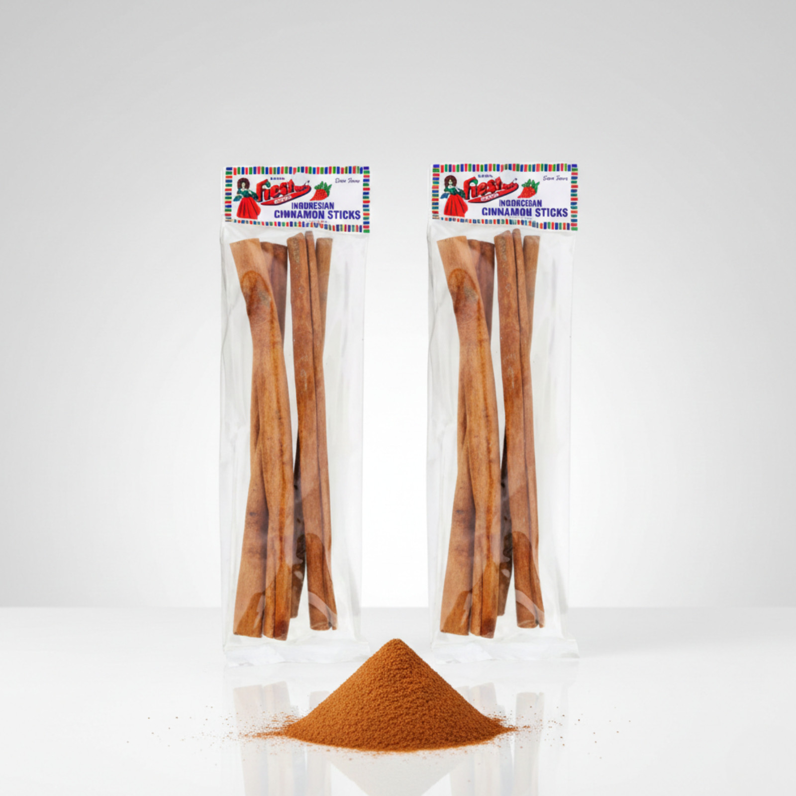 2 PACK Bolner’s Fiesta Indonesian Cinnamon Sticks 4 oz Bottles Extra Fancy