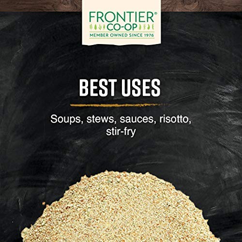 Frontier Co-op Organic Vegetable Broth Powder Low Sodium 453g Bulk Bag