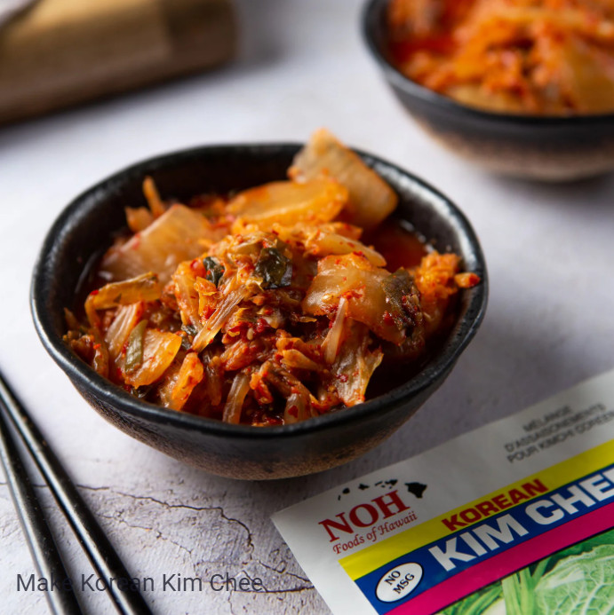 NOH Foods of Hawaii KOREAN KIM CHEE MIX 3 LB – NO MSG (1 BAG)