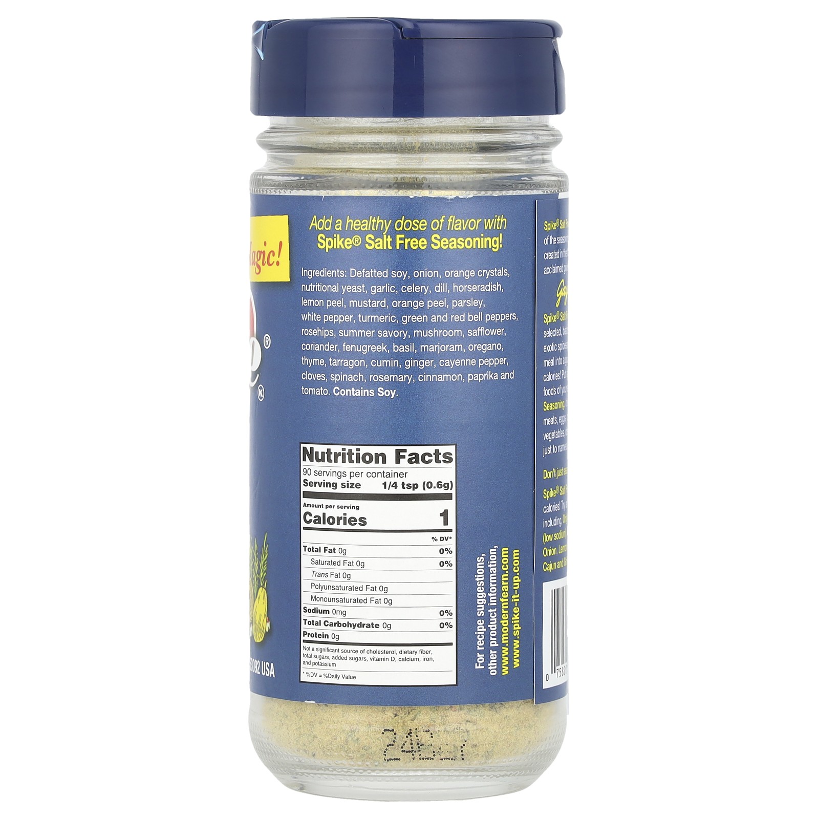 Salt Free Seasoning, 1.9 oz (54 g)
