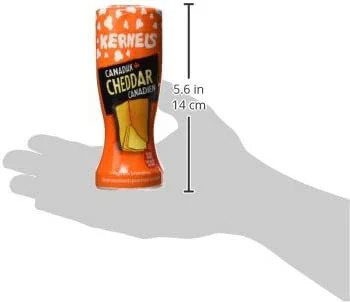 Kernels Popcorn Seasoning Canadian Cheddar 100g/3.5 oz., (4pk) (Canadian)