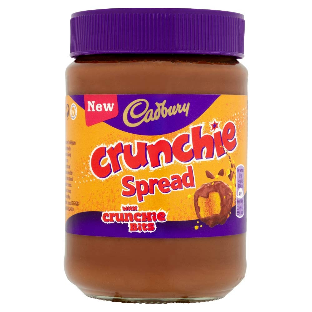 Cadbury Crunchie Spread with Real Crunchie Bits 400g Pack of 1 14.1 Ounce
