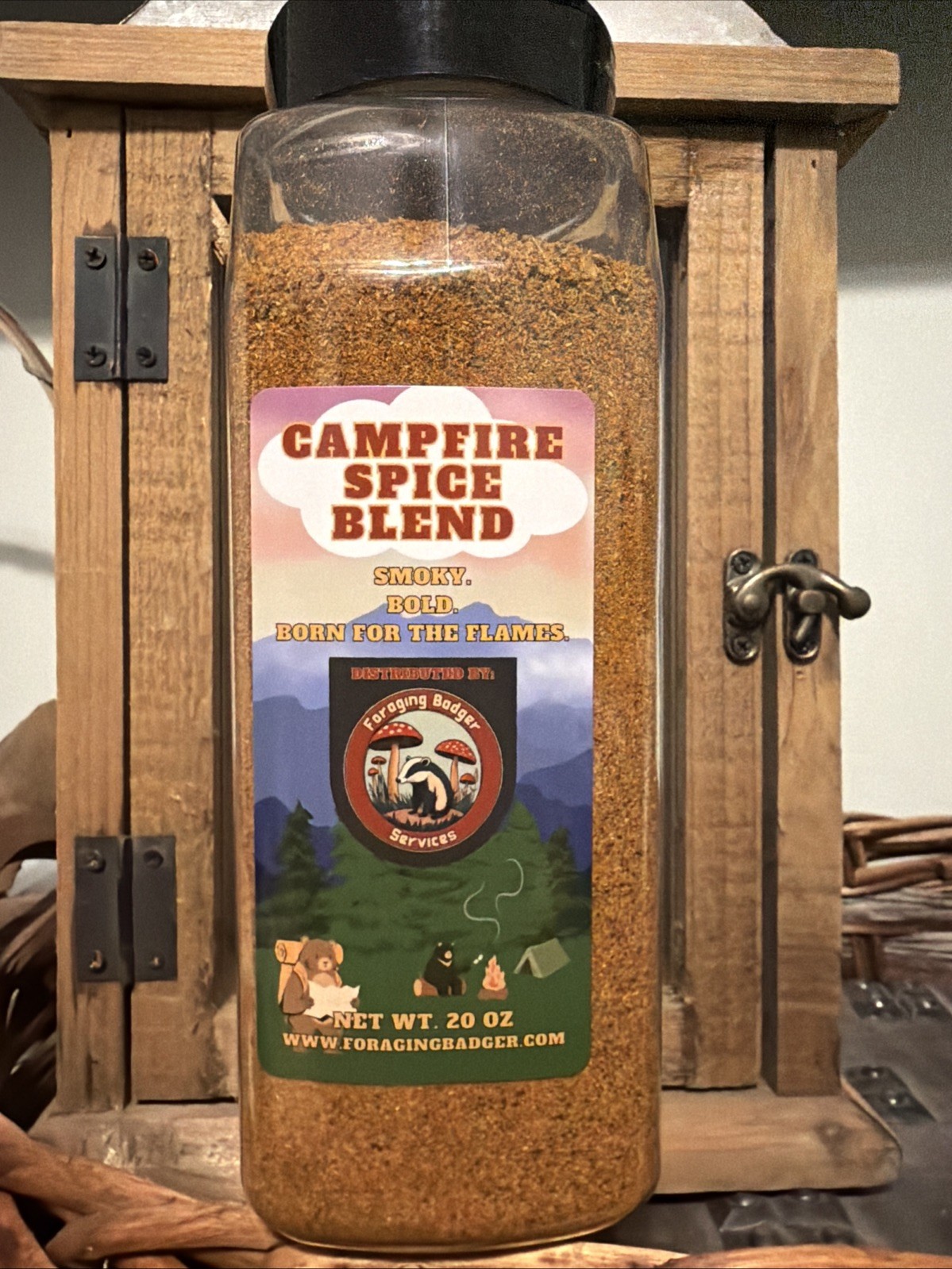New Sealed 20 Ounce Barbecue Spice Blend, Indoor/Outdoor Cooking BBQ Seasoning
