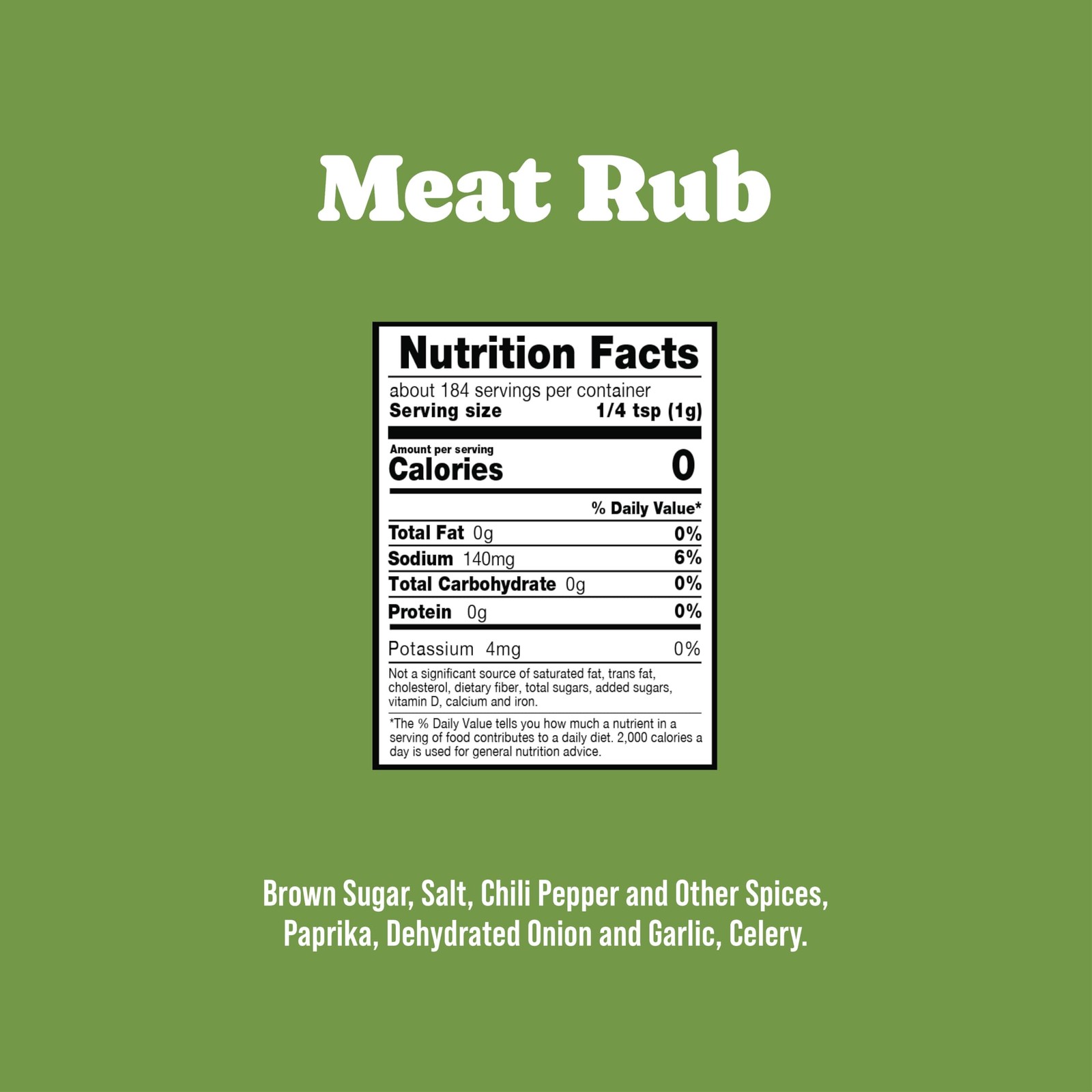 Rufus Teague Meat Rub, Premium Barbecue Seasoning & Dry 6.5 Fl Oz (Pack of 1)
