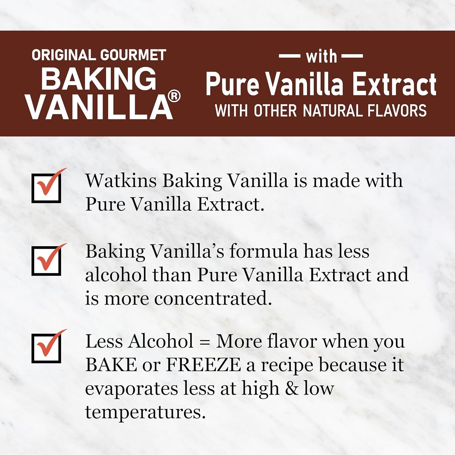 All Natural Gourmet Baking Vanilla, with Pure Vanilla Extract, 11 Fl Oz Pack…