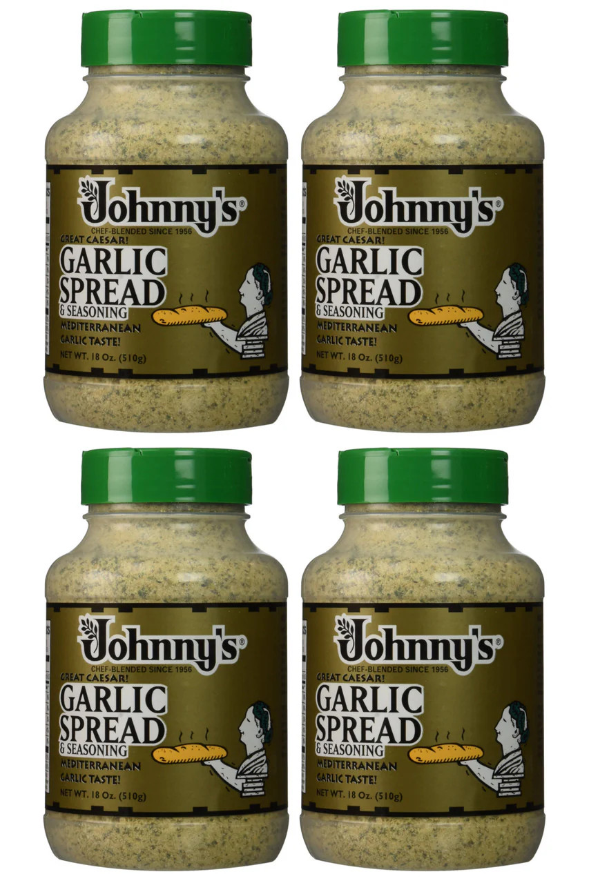 Johnny’s Garlic Spread & Seasoning, 510g/18oz (4pk) {Imported from Canada}