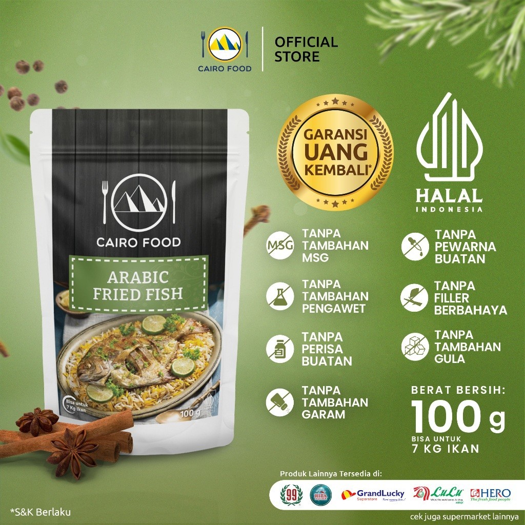 Ikan Goreng Arab Seasoning Blend Powder sweet heat global sauces street flavors