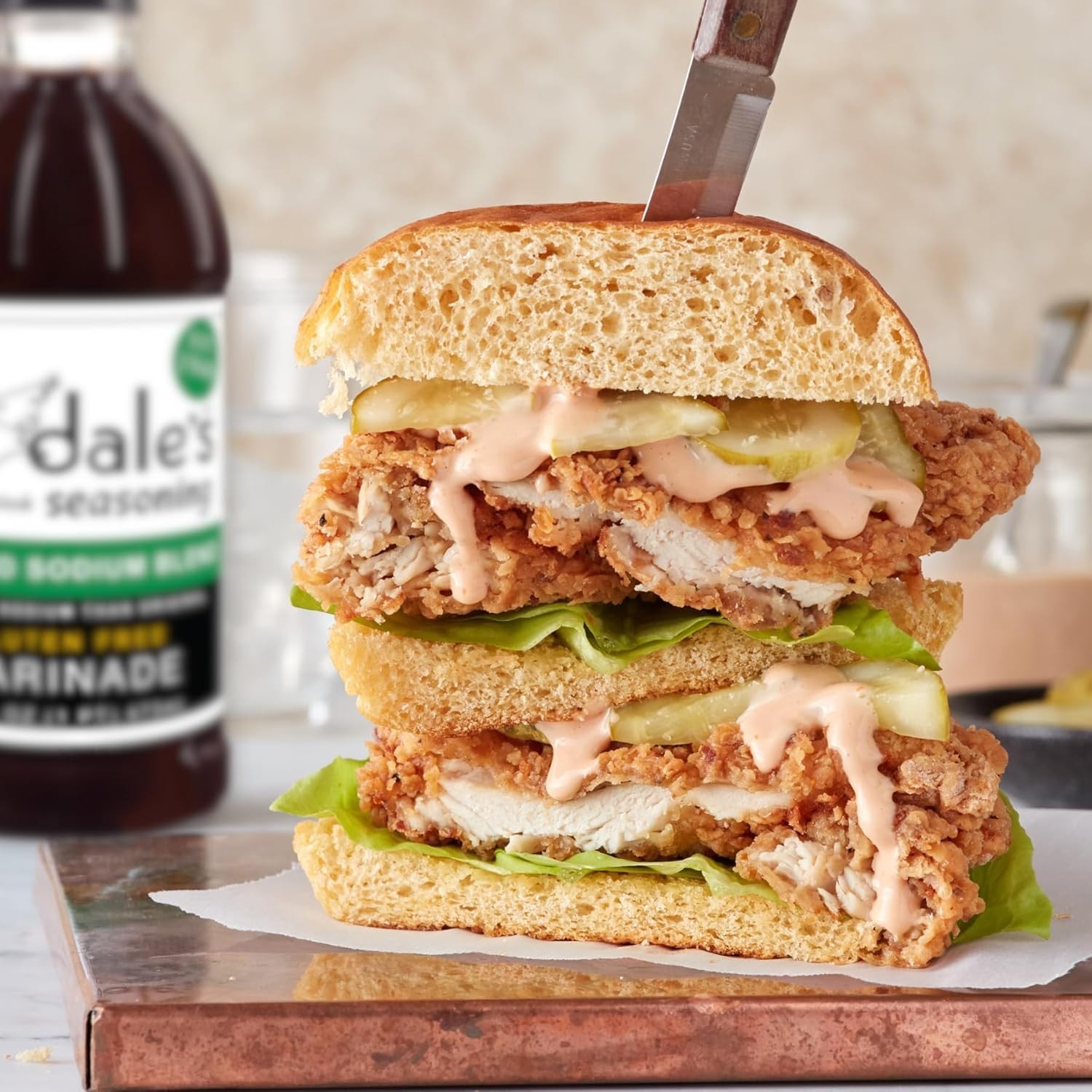 Dale’s Seasoning Less Sodium Steak, Poultry, and Vegetable Marinade 1 Bottle…