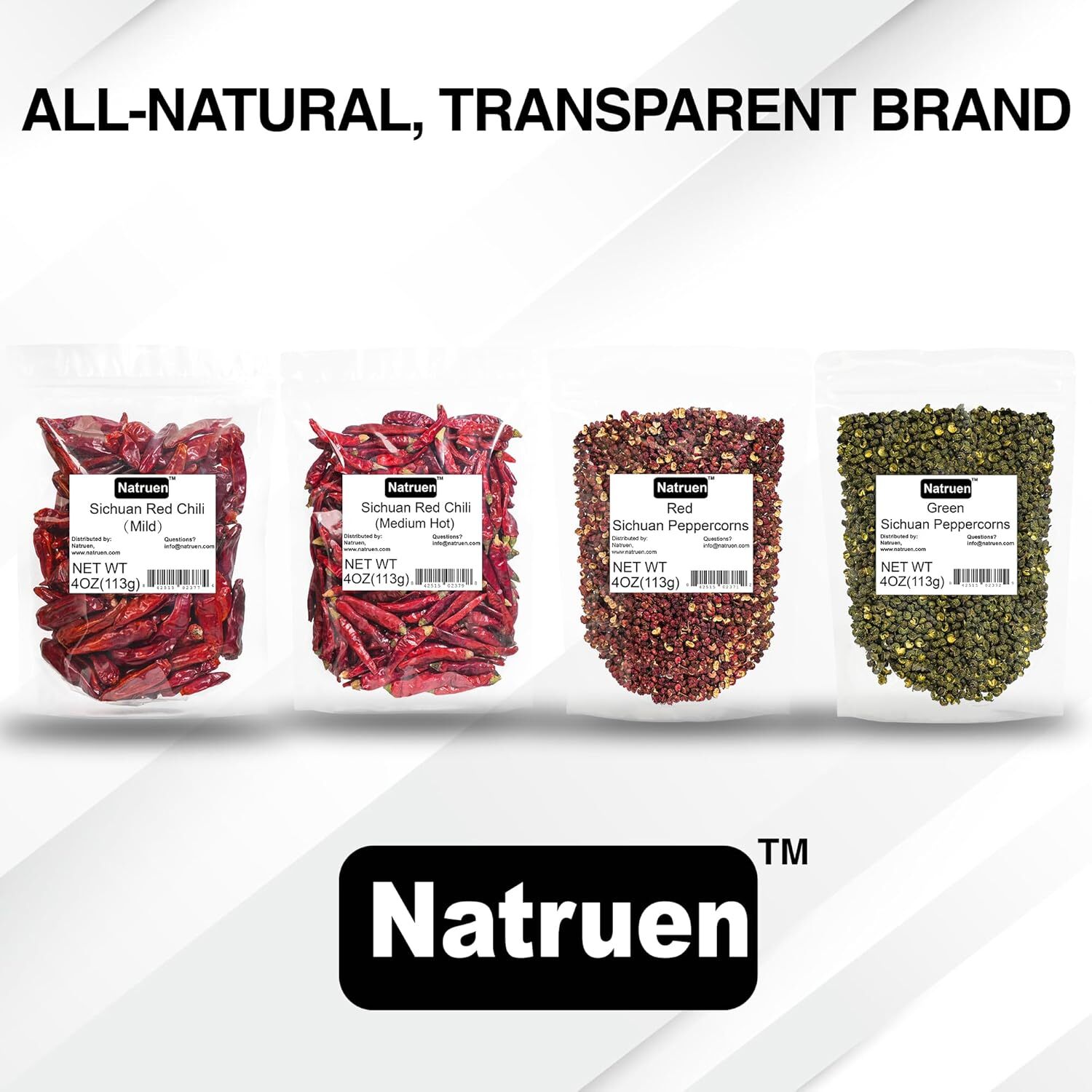 Natruen Szechuan Red Peppercorn Whole 4oz, Red Sichuan Peppercorns