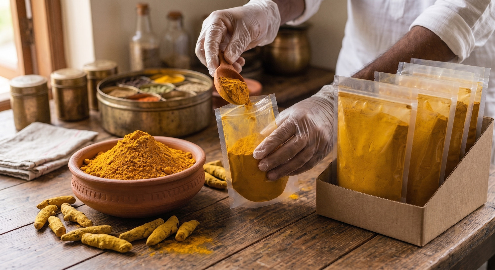 High Curcumin Whole Turmeric High Quality Ground Turmeric Powder Authentic