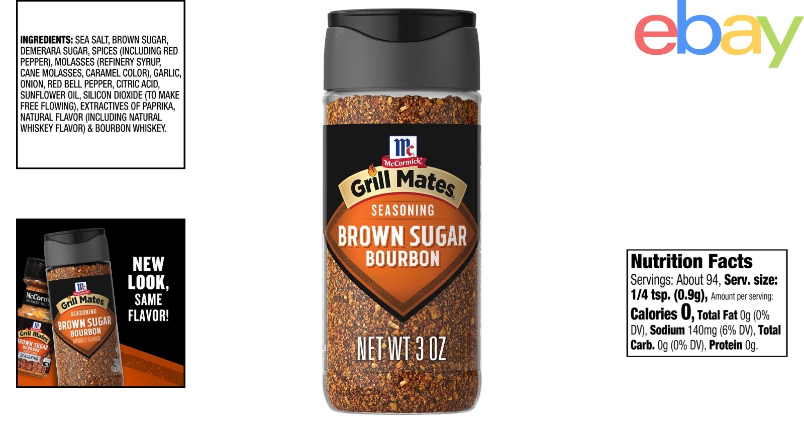 3 Oz Brown Sugar Bourbon Spice, Perfect for Grilling and Flavor Enhancement