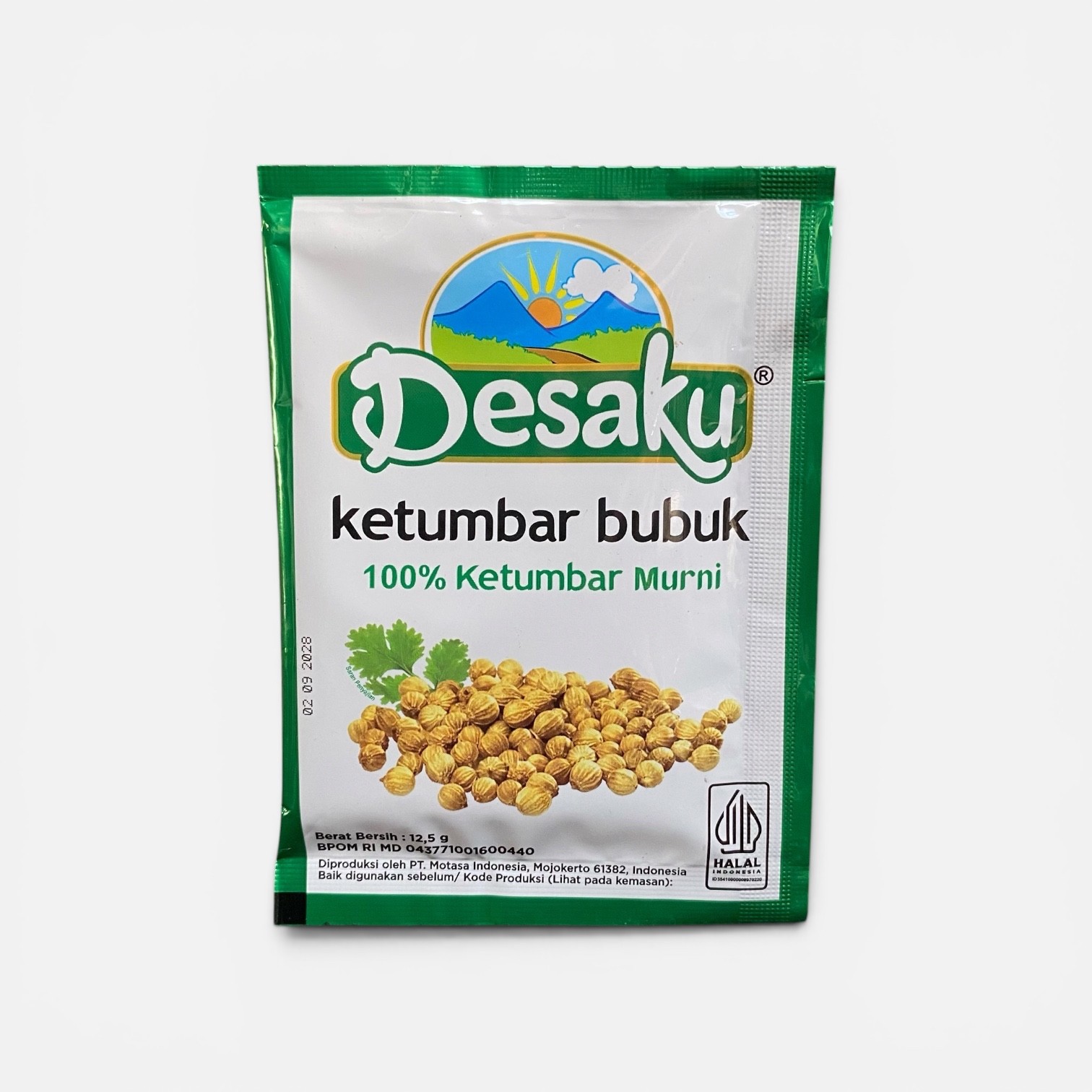 Desaku Coriander Powder 12.5g (Pack of 12) | 100% Pure Indonesian Coriander