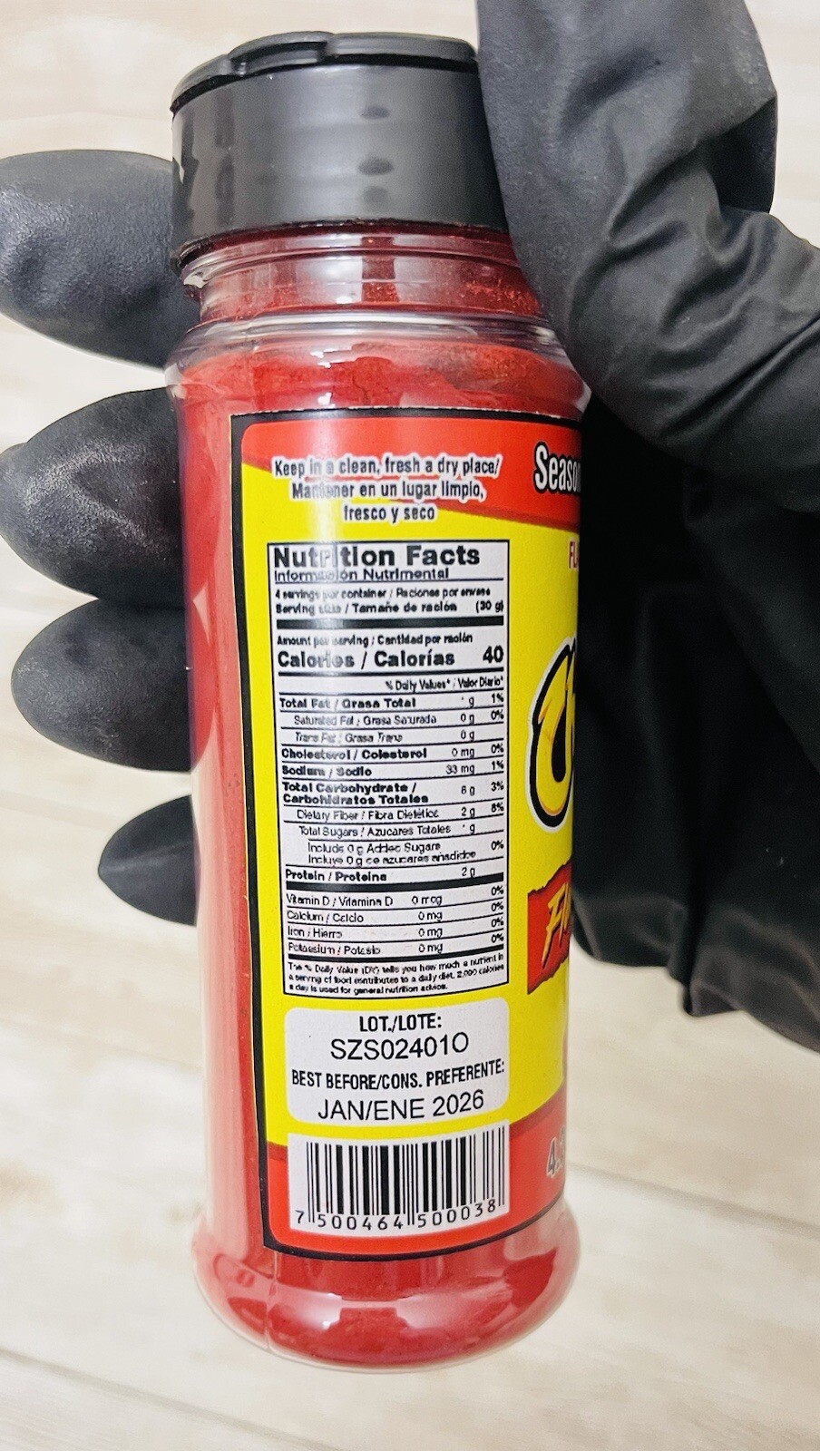 4x Seasosing Chilli Powder Takis Flamming Hot Cheetos Tostitos Crujiente Powder