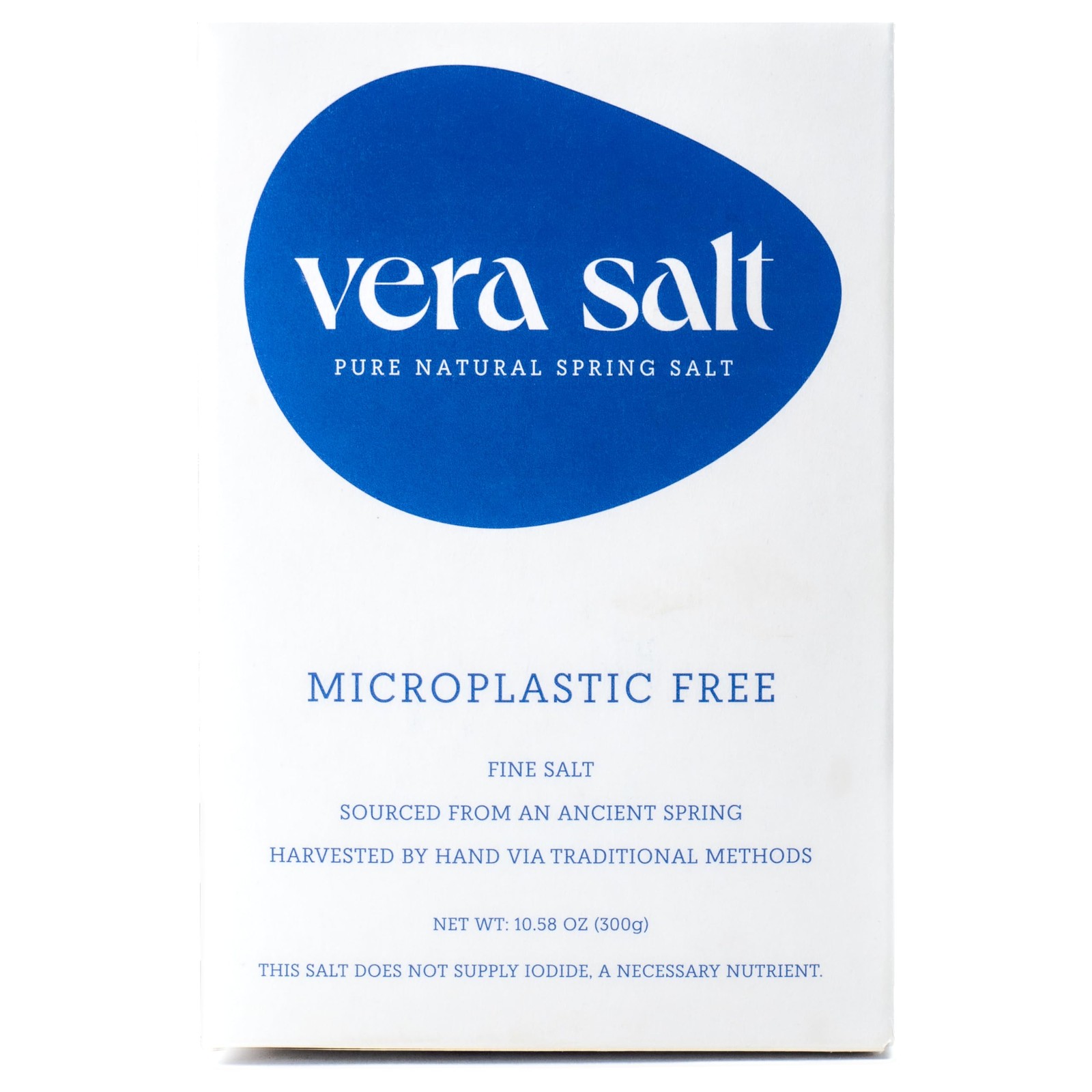 Vera Salt Fine Spring – 300g Pack – 10.58 Ounce (Pack of 1)
