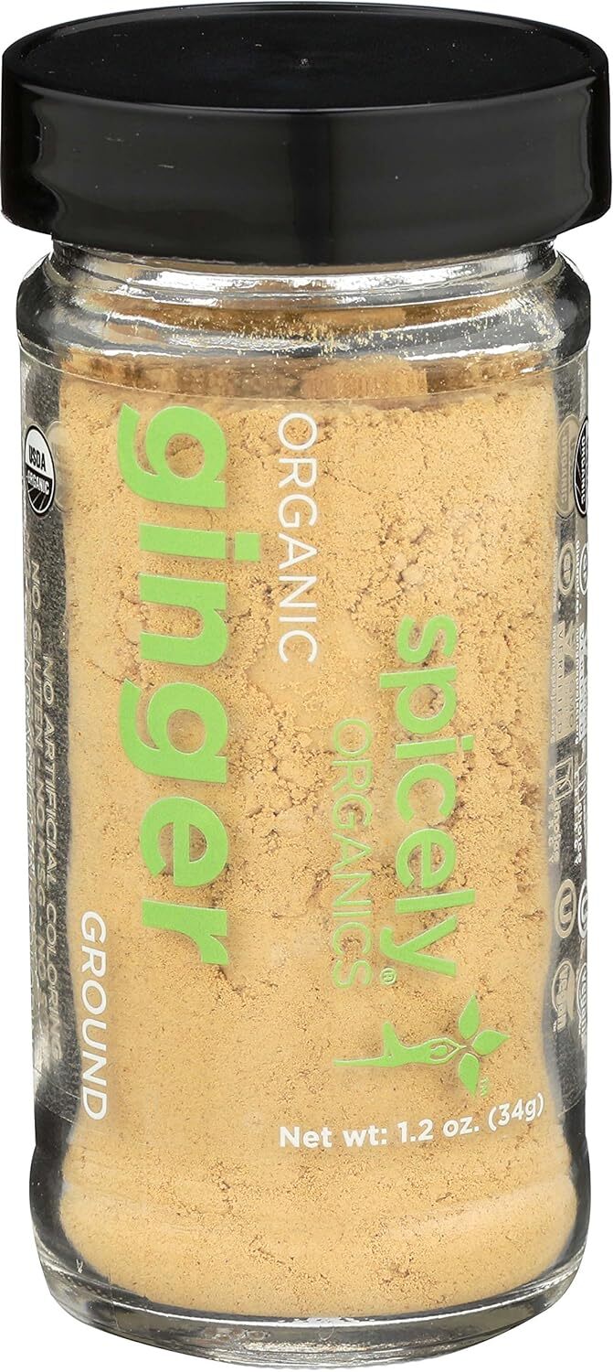 Spicely Organics Organic Ginger Ground 1.2 Oz