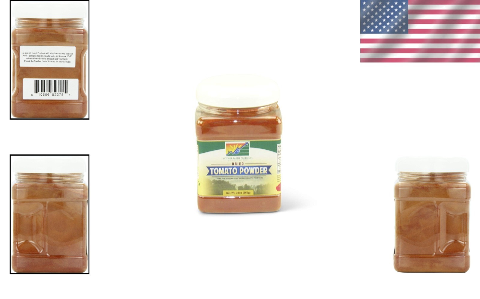 20 Oz Quart Jar of Dried Tomato Powder – A Nutritional Boost for Your Dishes