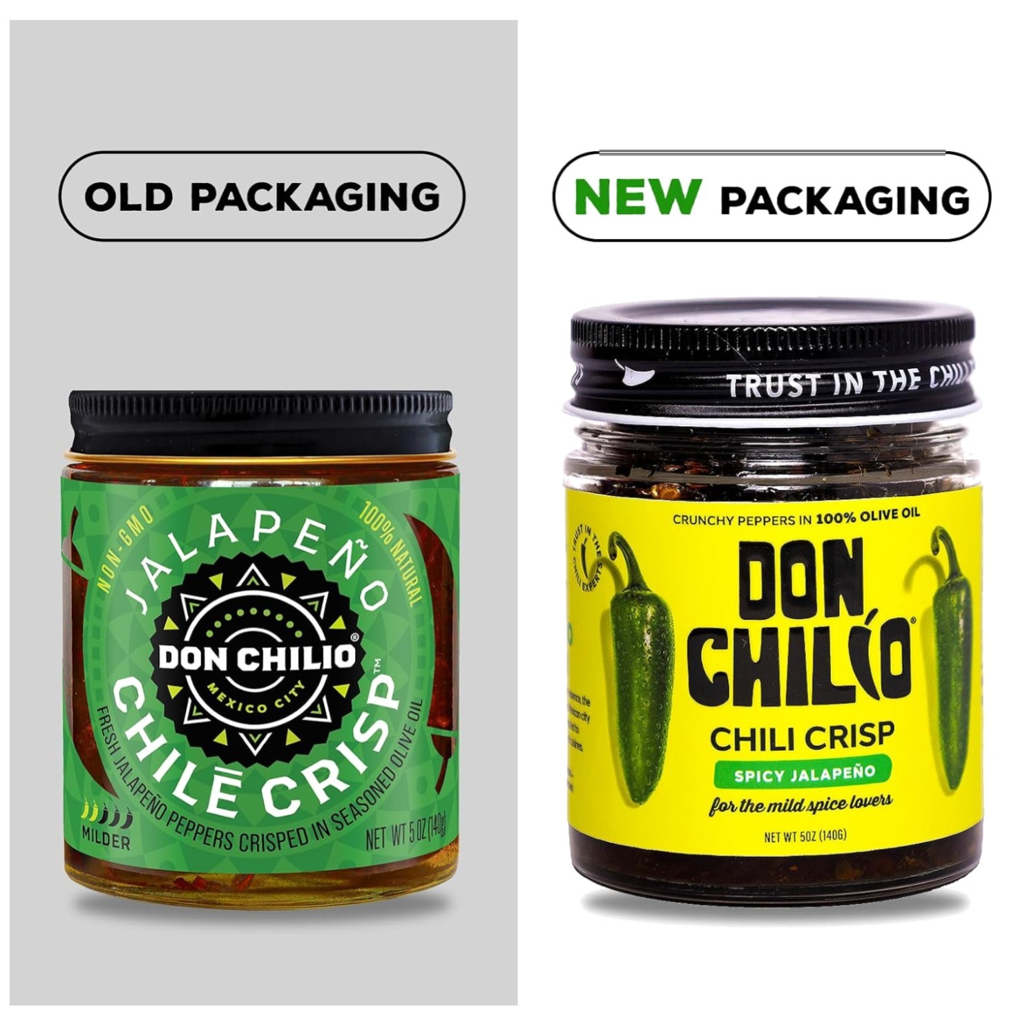 Crunchy Jalapeno Chili Crisp, 5oz, 3 Pack