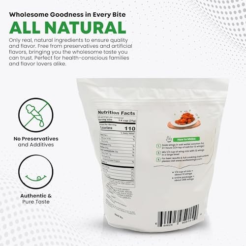 Crispy Chicken Fry Mix – All Natural, Perfect for Air Fryer & Oil Frying, 288 Wi