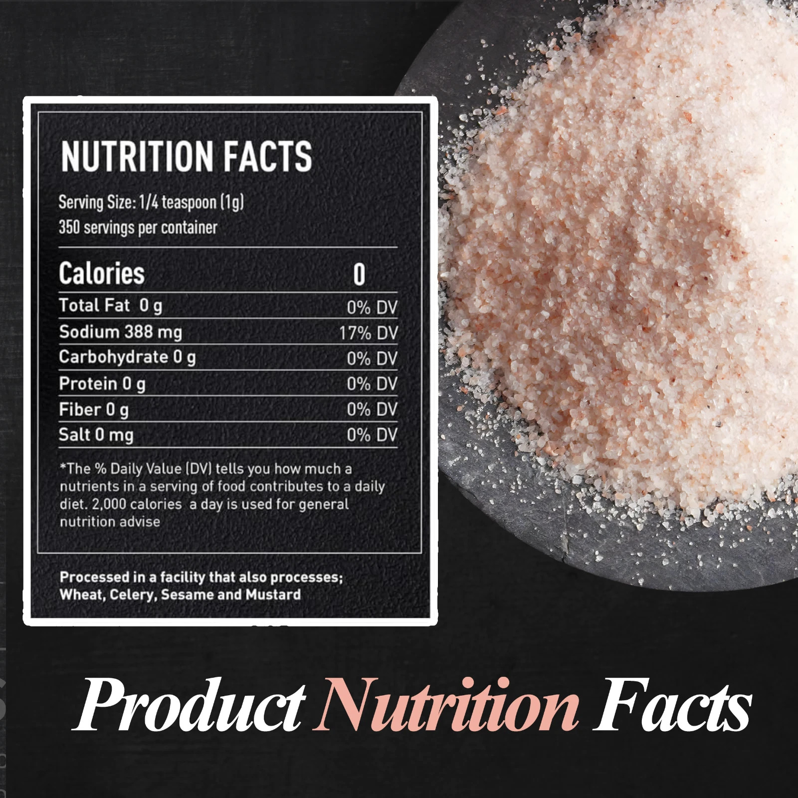 Zestiq HIMALAYAN Pink SALT KOSHER & VEGAN Healthy Nutrient Coarse, Fine 2.2 LBS