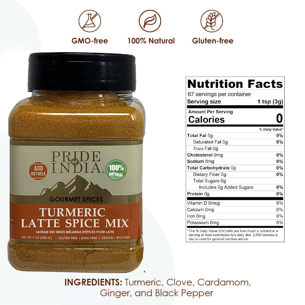 Gourmet Turmeric Latte Tea Spice Mix