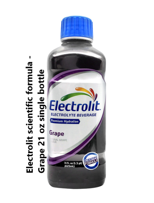 Electrolit scientific formula – Grape 21 oz single bottle