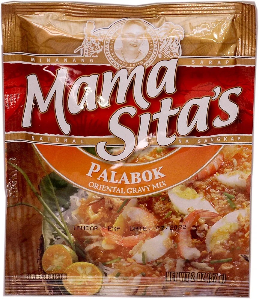 3 Packs – Mama Sita’s PALABOK (Oriental Gravy Mix) 2oz Palabok Seasoning Mix